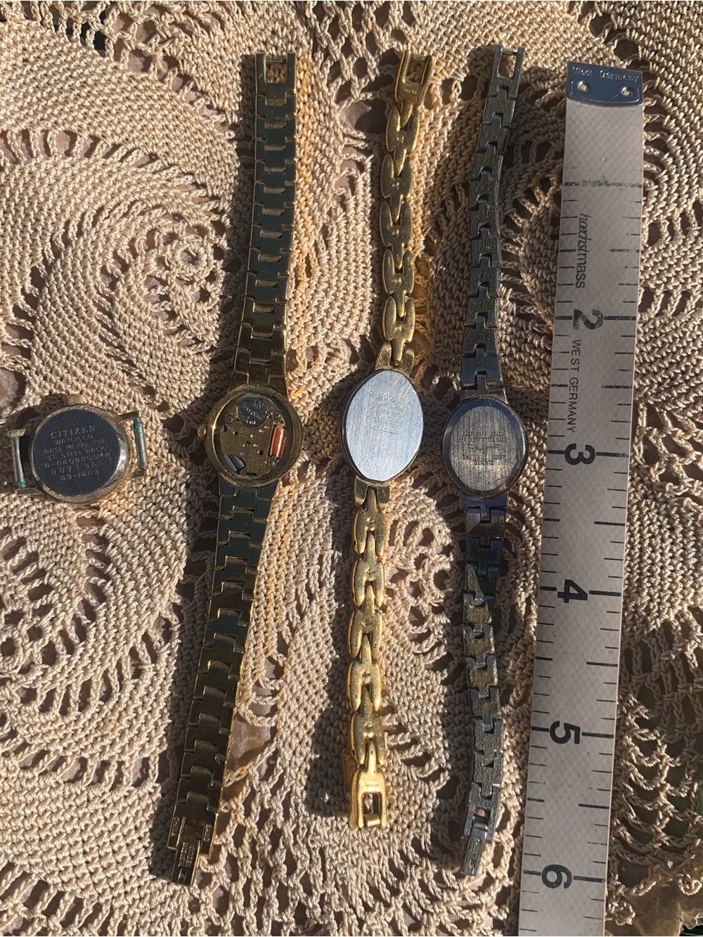 As Is Vintage Women’s Dainty Metal Wrist Watch Bundle Seiko Citizen etc - Picture 14 of 15